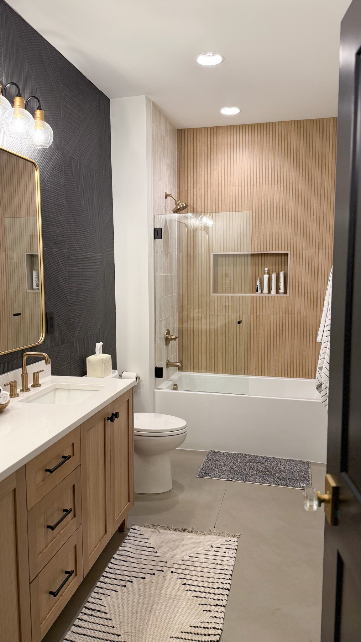 I’m still amazed at how much love this basement bathroom has gotten since we shared it. The amount of saves, messages, and inspiration it’s sparked has been incredible.
The flip side of that? Seeing our images shared and reposted without permission — flattering, yes, but also a reminder of how strange sharing your home on the internet can be.
Sharing it again today because it’s still a favorite — and because this bath mat fits the space just right.
Shop below, and drop a 🙋🏼‍♀️ if this bathroom has been on your inspo list.

#LTKHome