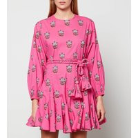 Rhode Ella Floral Print Cotton-Poplin Dress - L | Coggles (Global)