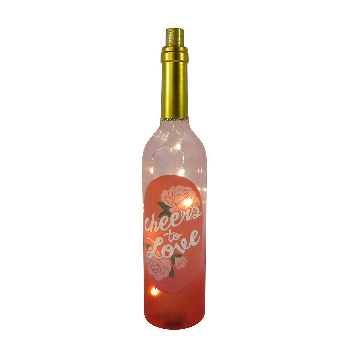 Celebrate Valentine's Day Together LED Wine Bottle Table Decor | Kohl's