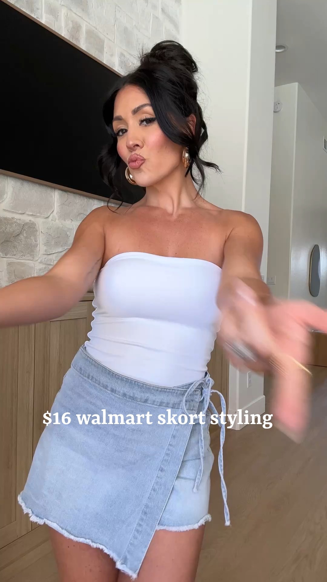 $16?! Say less 💅🏽 drop the word FIT to get the outfit details sent straight to you! I’ve been wearing these @walmartfashion x @amazonfashion pieces on repeat. 

Walmart finds, Amazon finds, under $50, skort styling, casual outfit idea 



#LTKStyleTip #LTKFindsUnder50 #LTKSeasonal
