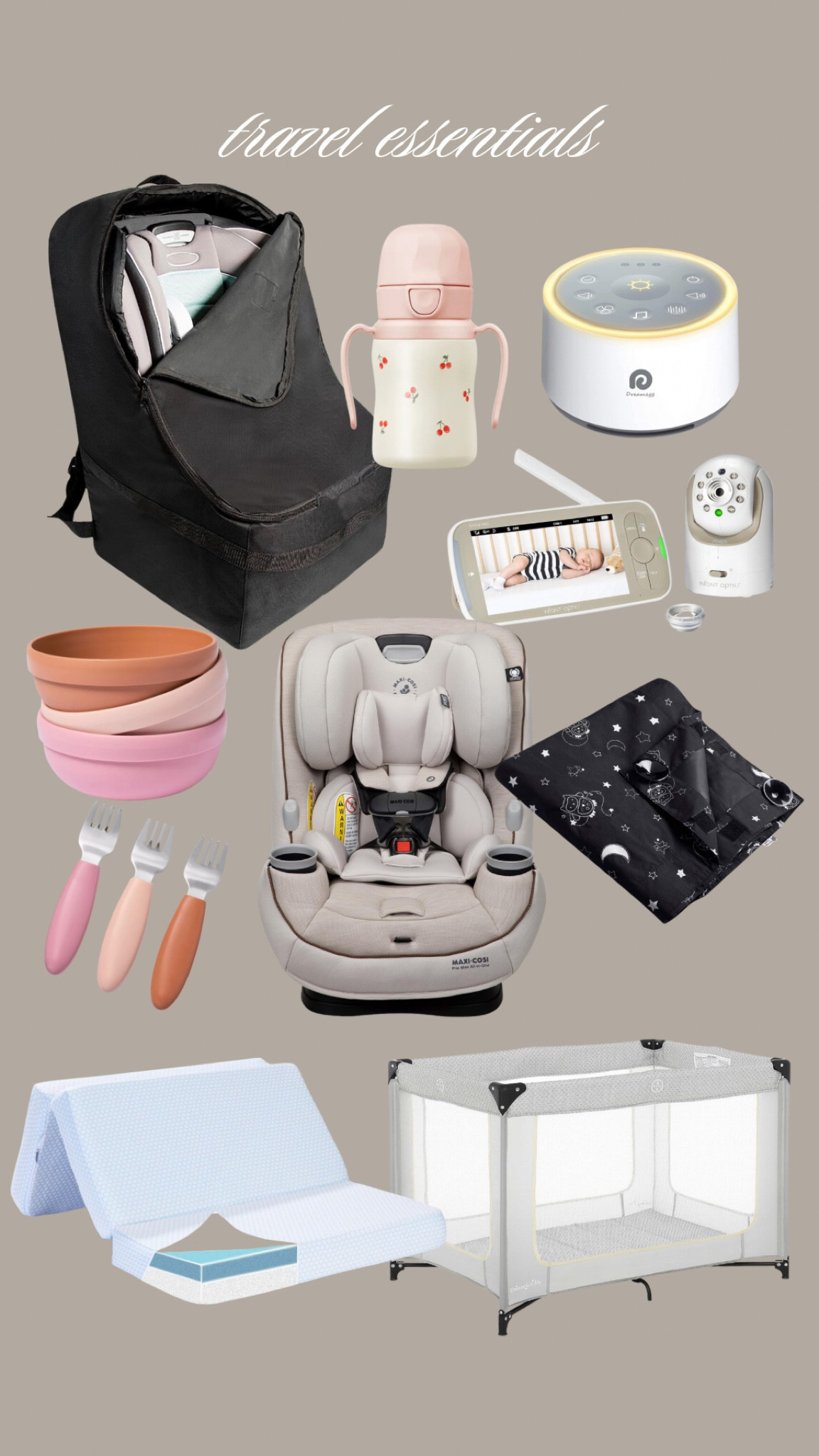 Toddler travel essentials ✈️ 