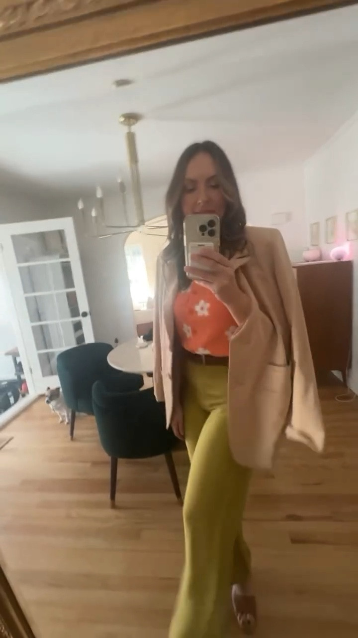 Saturday Styling 
.
.
Started Saturday morning running a 10k (my look 1% of my life) 
. 
Then headed to a baby sprinkle ( aka a small shower) 
.
And ended the day by going to see the Taylor Eras Tour movie! ( my look was “The Man” my version) 
.
#saturday #style #fashiondesigner