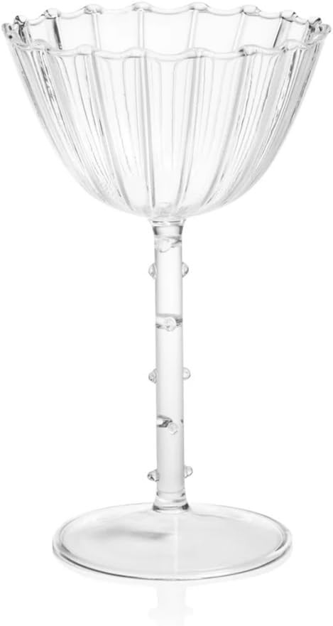 Zodax Chaumont Coupe or Martini Glass - Set of 4 | Amazon (US)
