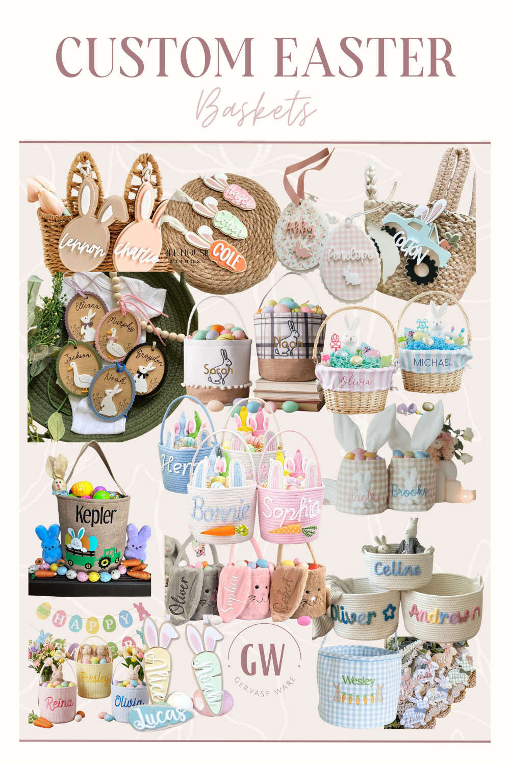 Easter basket inspo ready to go! 🐣🌷 Fill it with goodies, treats, and all the fun surprises!

#EasterBasketIdeas #SpringFun #LTKHolidayFinds 

 #LTKHome #LTKBaby #LTKKids