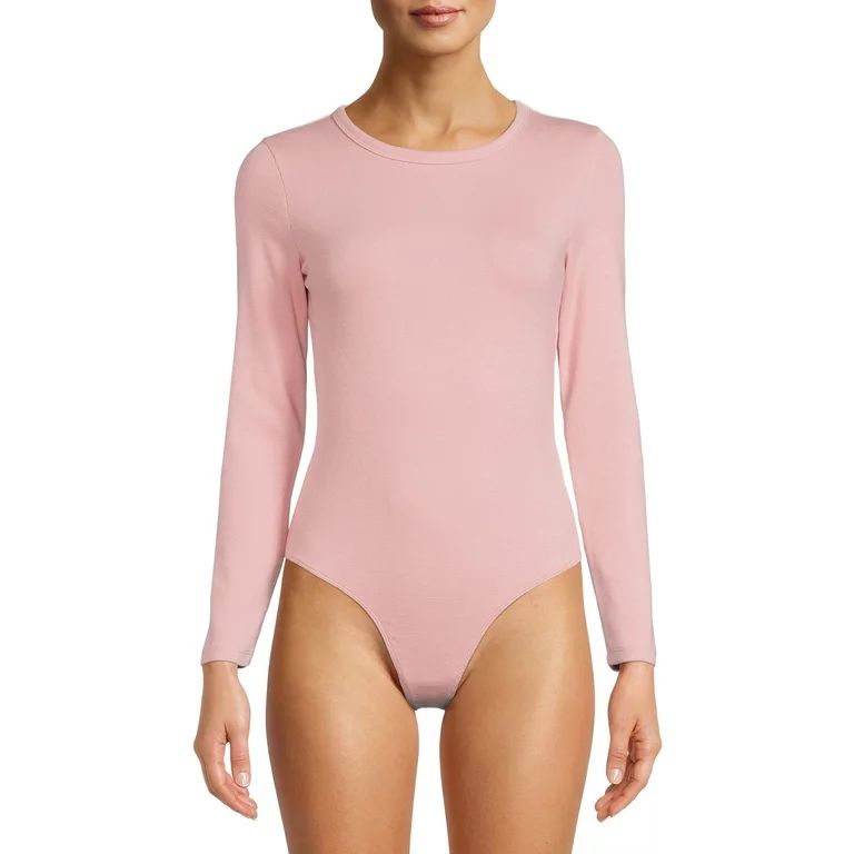 Time and Tru Women's Long Sleeve Bodysuit | Walmart (US)