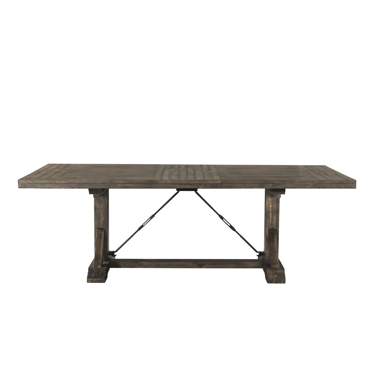 Flynn Extendable Dining Table Walnut Brown - Picket House Furnishings | Target