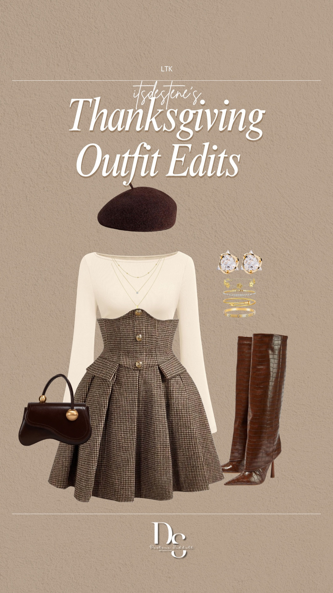 A neutral, polished, ultra-luxe Thanksgiving moment.

#LTKgrwm #LTKHoliday #LTKSeasonal