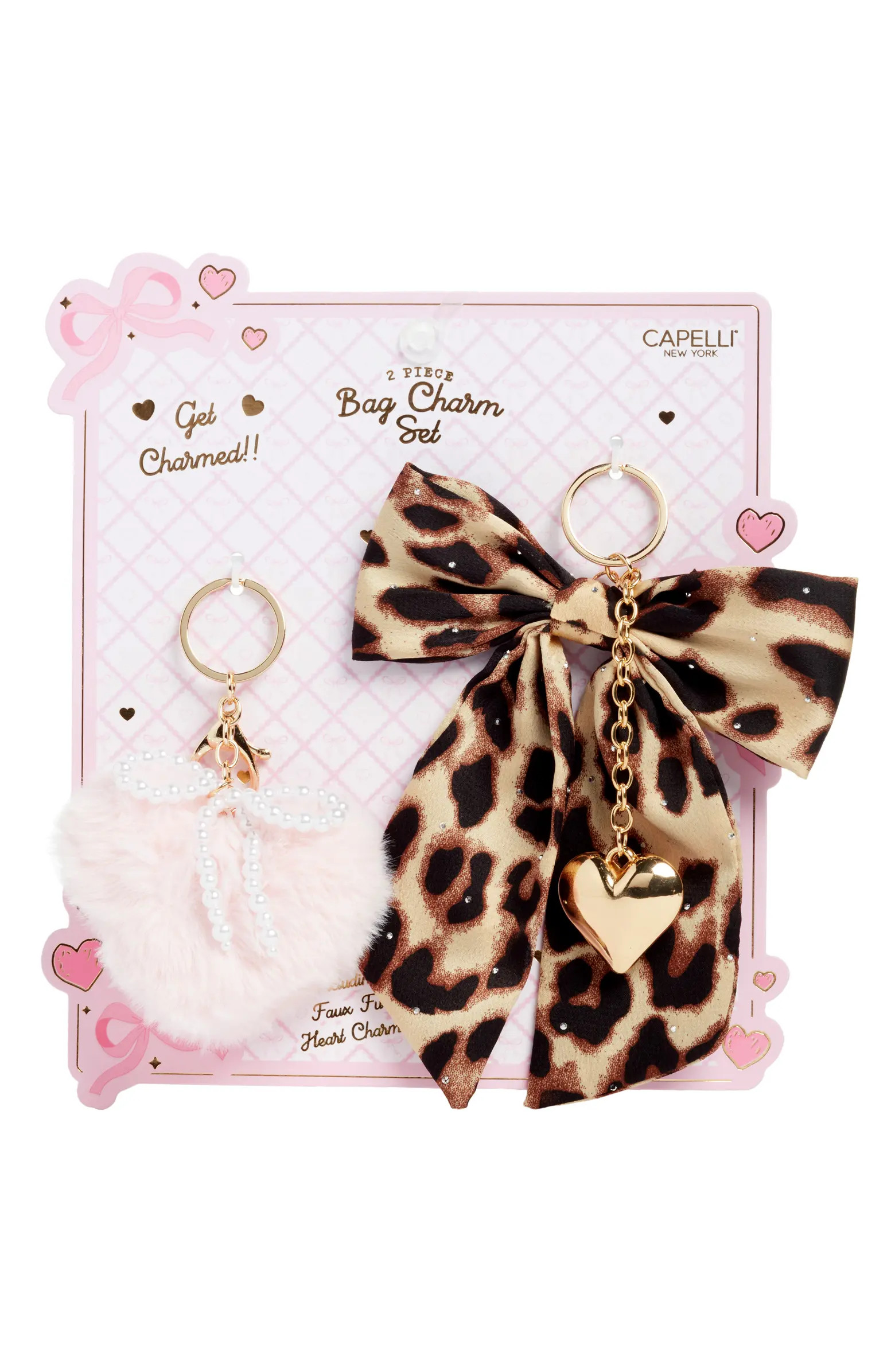 Capelli New York Kids' Set of 2 Bag Charms | Nordstrom | Nordstrom