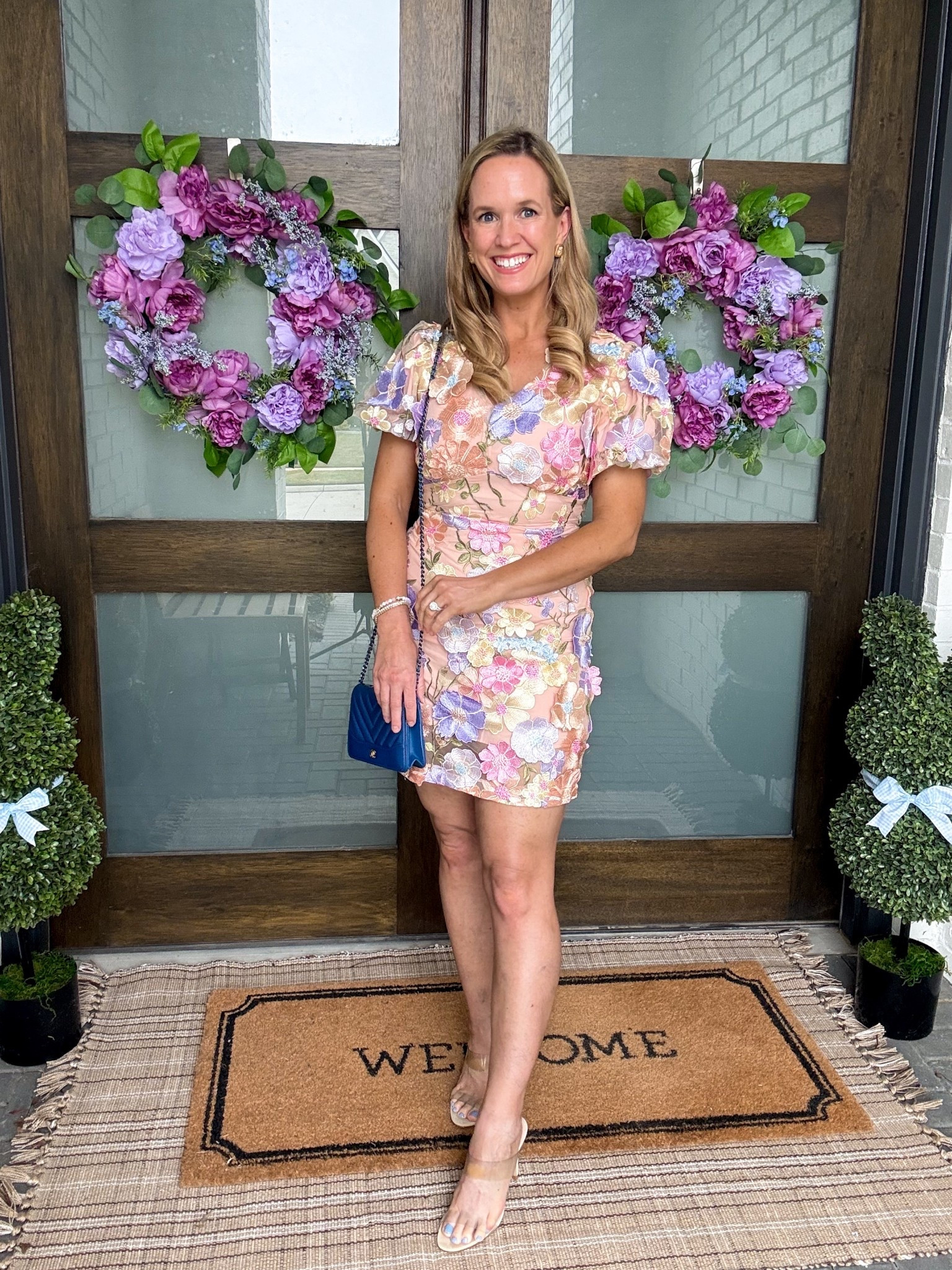 Dress discount code JOYFULLYSO35

Handbag is from Vivrelle - get a month free with code JOYFULLYSO 

#LTKSeasonal #LTKSaleAlert #LTKPetite