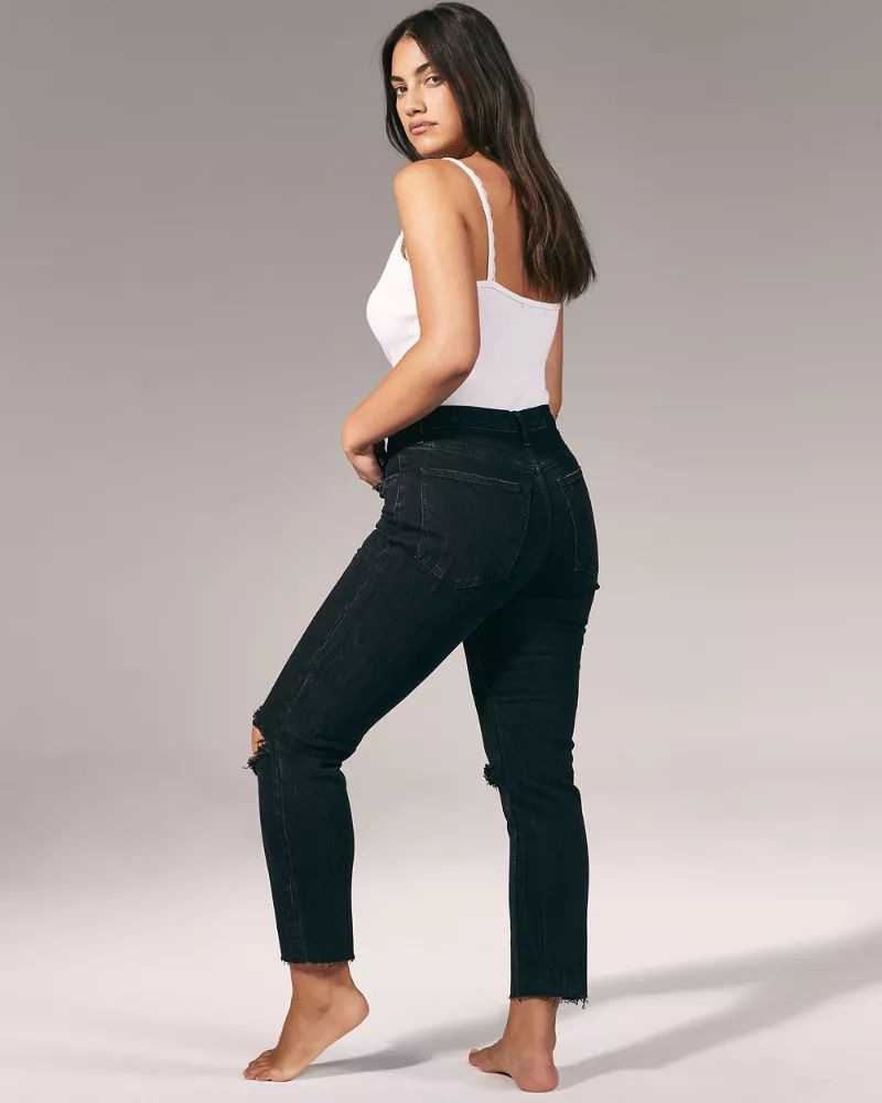 Ultra High Rise Mom Jeans | Abercrombie & Fitch US & UK