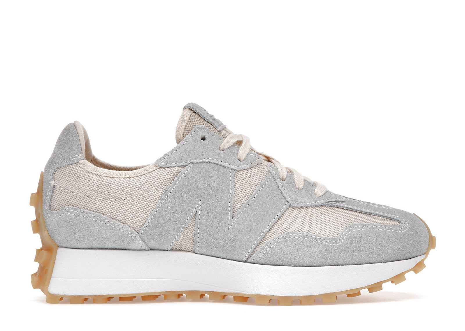New Balance 327 Light Beige (Women's) Sneakers in White/Pale Blue | StockX
