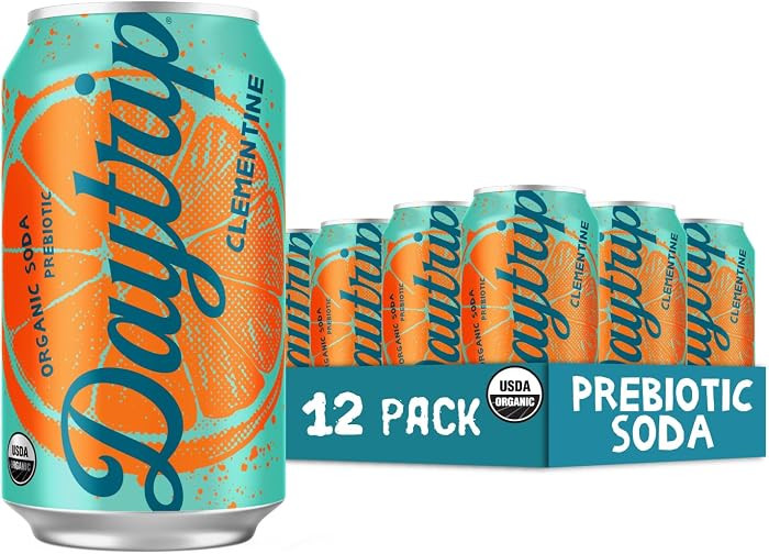 Daytrip Sparkling Prebiotic Soda Flavor - Fiber Enriched Low Calorie & Low Sugar Soft Drinks - Be... | Amazon (US)