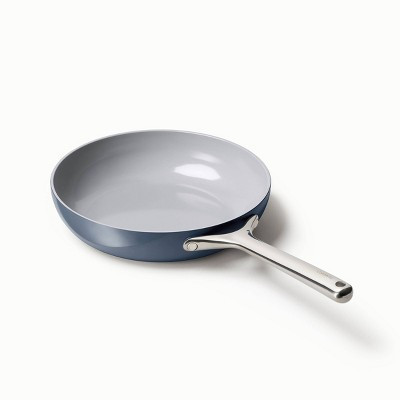 Caraway Home 10.5" Fry Pan Navy: Nonstick Ceramic, Stainless Steel Handle, Oven-Safe, Electric & Gas Compatible | Target