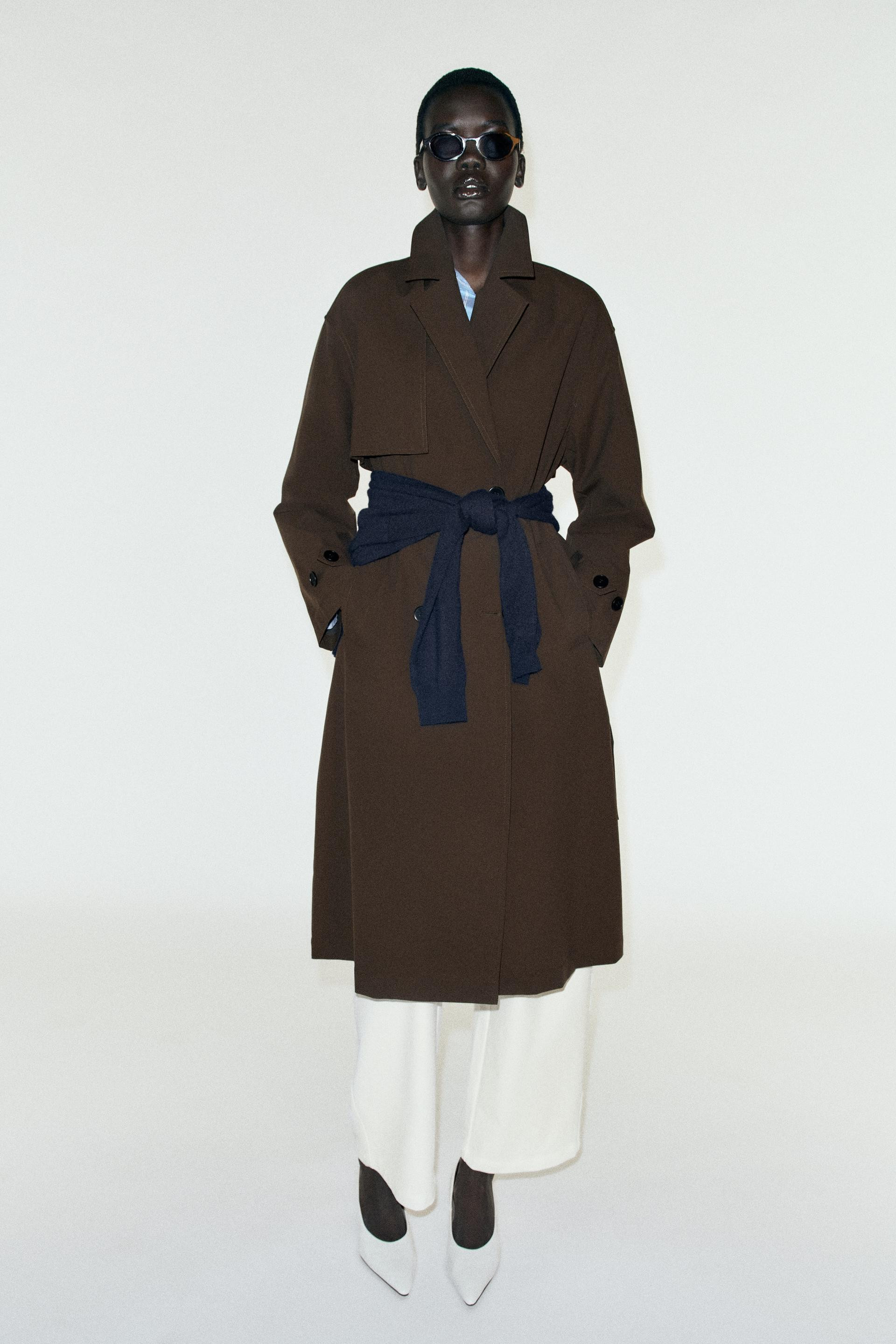 Zara - Fitted Cropped Windproof Anorak - Women - Soft Gold - Women | Zara US