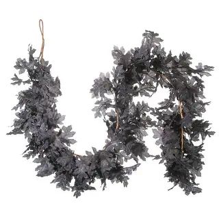 6 ft. Halloween Oak Leaf Garland | Bed Bath & Beyond