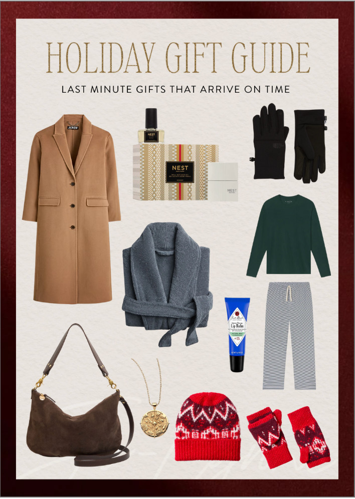  
Last minute gifts that will arrive by Christmas Eve!
 