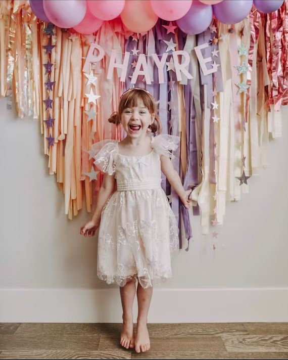 Tablecloth Fringe Backdrop Flagtape Backdrop Fringe | Etsy | Etsy (US)