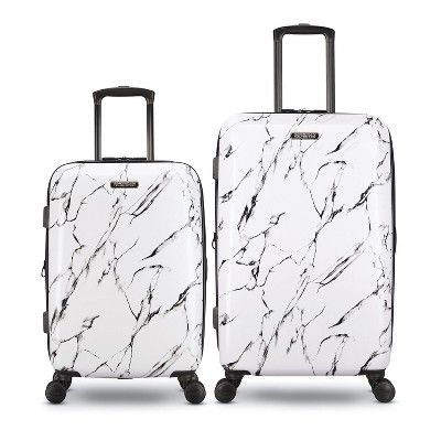 American Tourister Moonlight Plus 2 Piece 20 Inch Carry On and 24 Inch Hardside Expandable Travel... | Target