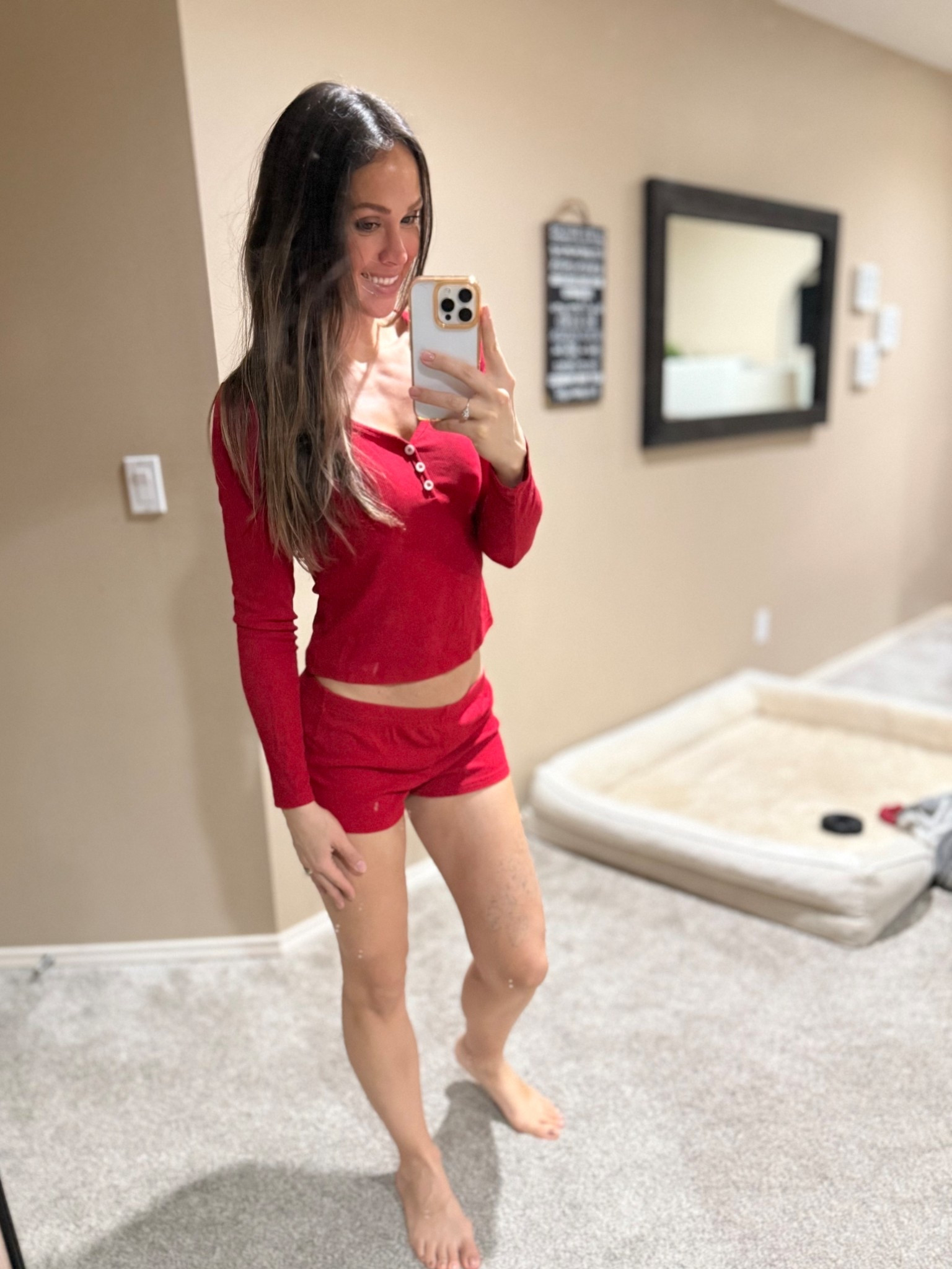 This Amazon pj set is soft ribbed size small

#LTKHoliday #LTKGiftGuide #LTKSeasonal