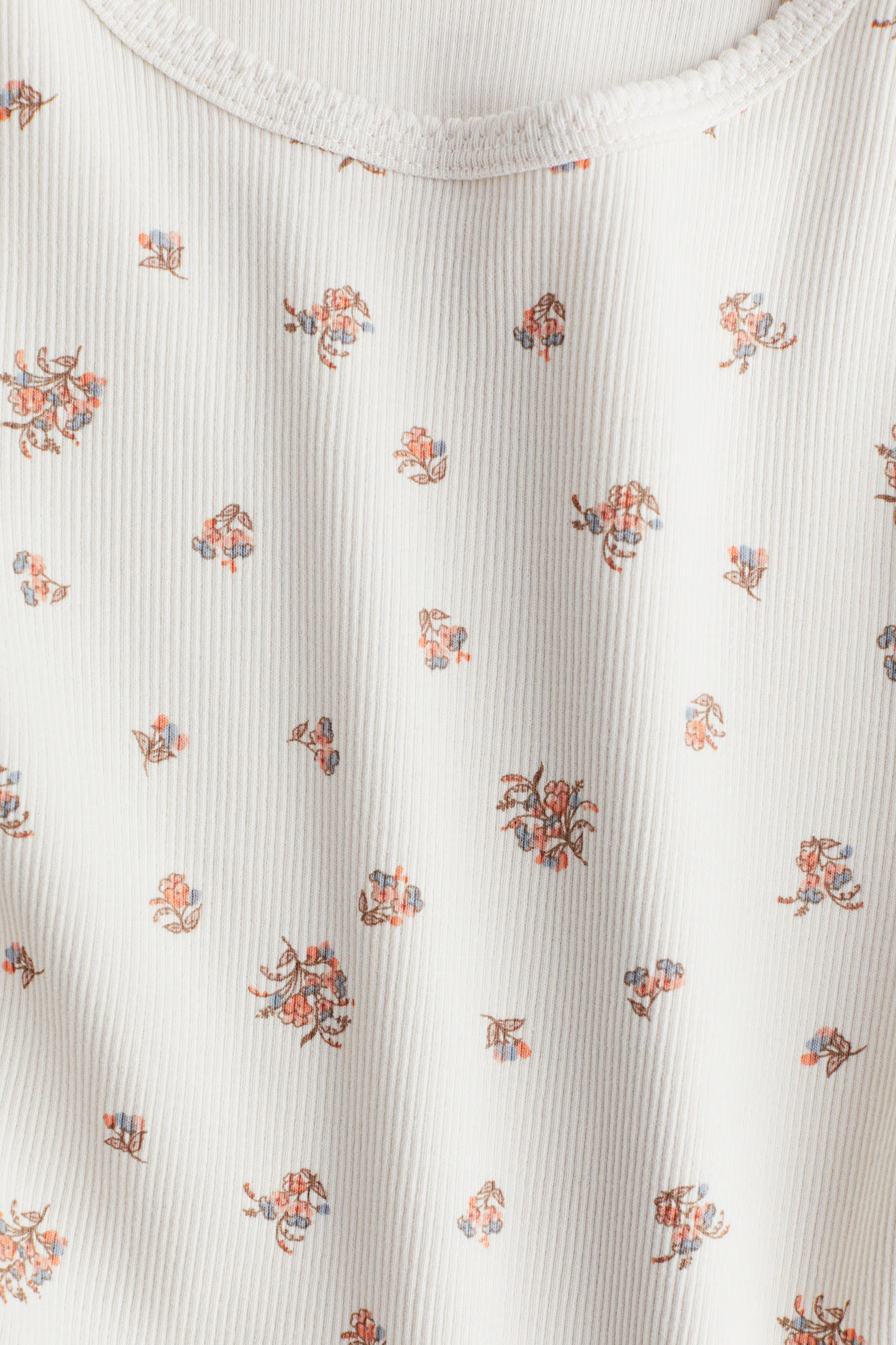 Ribbed Cotton Top | H&M (US + CA)