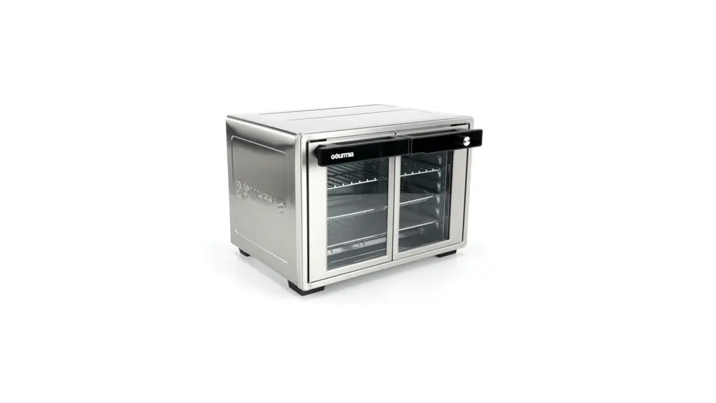 Gourmia 37 Qt Air Fryer French Door Toaster Oven, 9-Slice Capacity, 12 Cooking Presets, Stainless... | Walmart (US)