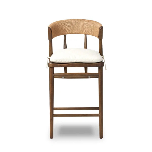 Siofra Woven Stool | Birch Lane