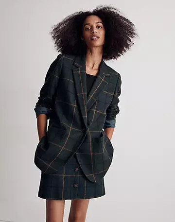 Larsen Blazer in Windowpane | Madewell