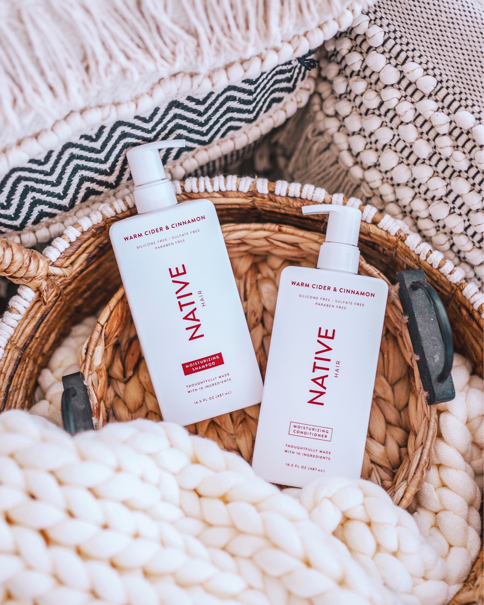 Cider, spice, and everything nice 🍂 The new @Native Cabin Collection from @Target sure knows how to SPICE things up for fall 🍁 #ad

I’m alllllll about making my home smell like a cozy cabin retreat during fall season, and I’m SO excited that I can now make my hair smell equally as good with the new Warm Cider & Cinnamon Moisturizing Shampoo and Conditioner from @native 😍 Not only is this hair care duo moisturizing + nourishing with the refreshingly warm scent reminiscent of falling leaves on a crisp fall day, but it’s also thoughtfully made with only ten clean, simple, effective, and easy-to-understand ingredients. 🙌🏻

Snag this limited edition hair care duo from @target on the @shop.LTK app while you can and thank me later! 🧡 #NativePartner #TargetStyle #Target #TargetPartner #liketkit 

#LTKSeasonal #LTKhome #LTKunder50