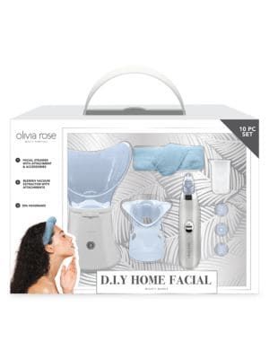 Olivia Rose 10-Piece DIY Home Facial Set on SALE | Saks OFF 5TH | Saks Fifth Avenue OFF 5TH