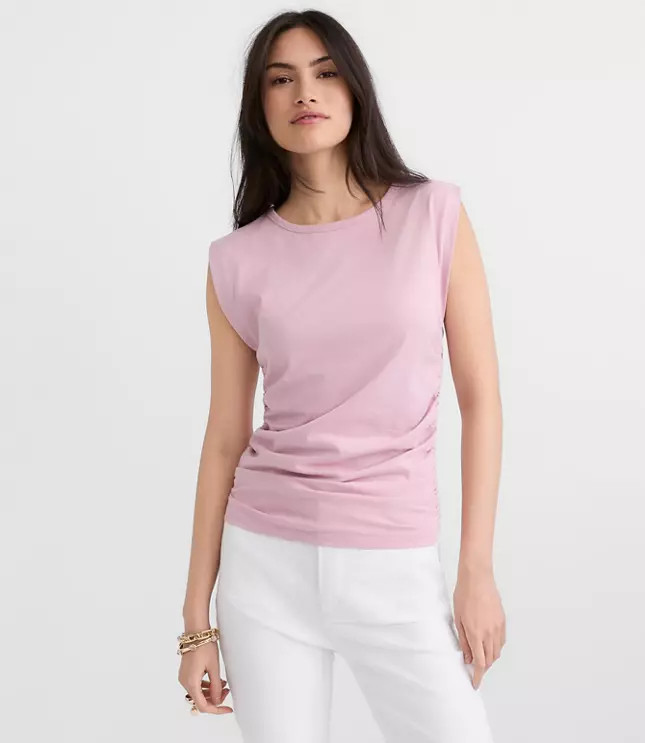 Ruched Tank Top | LOFT