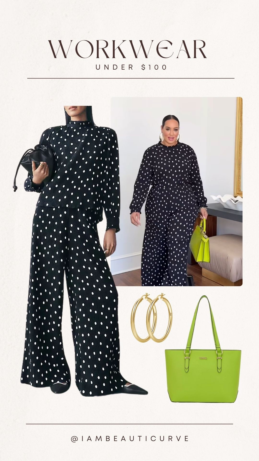 A fun take on classic black + white 🖤

#LTKWorkwear #LTKStyleTip #LTKPlusSize