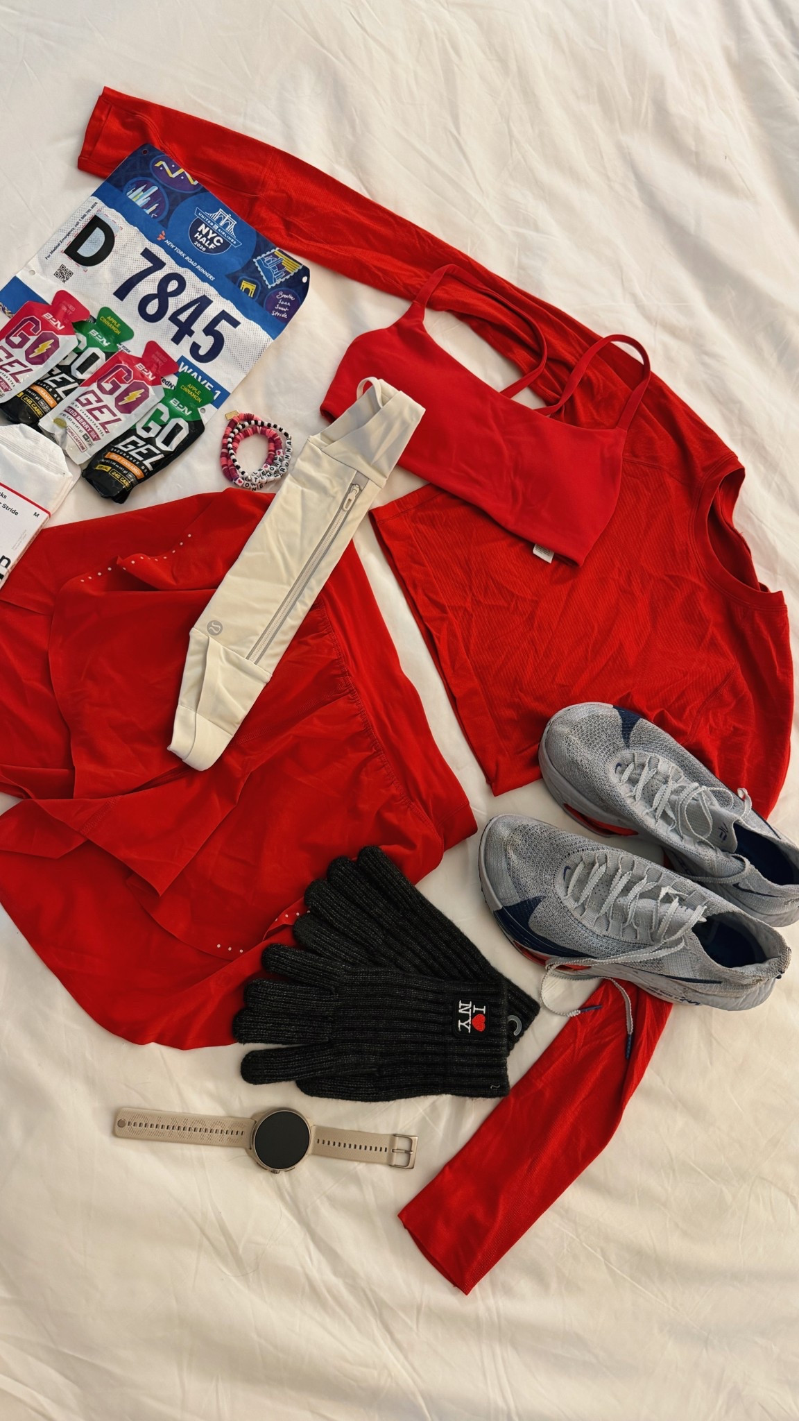 Everything I wore at the NYC half marathon!!