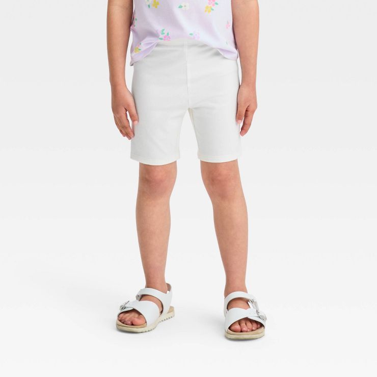 Toddler Girls' Shorts - Cat & Jack™ White | Target