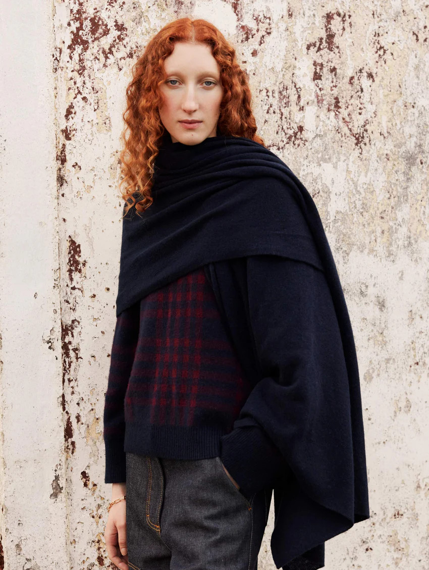 Cashmere Travel Wrap | White and Warren