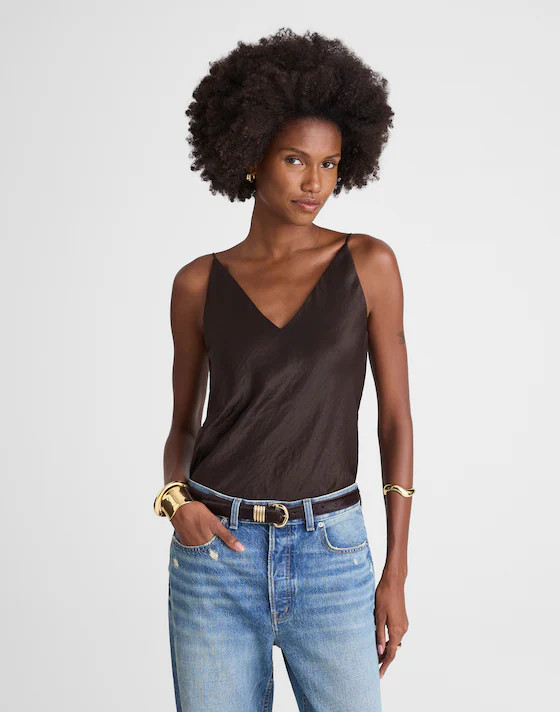 V-Neck Slip Cami | Madewell