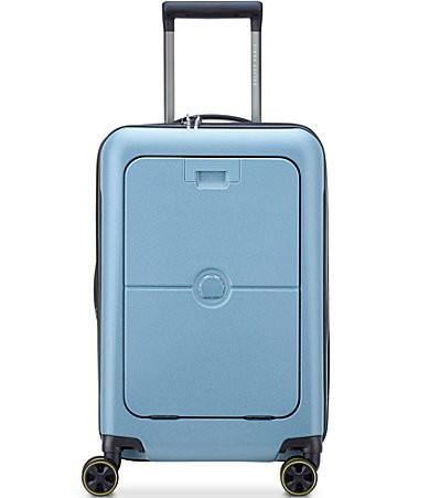 Delsey Paris Turenne 2.0 Front Pocket Expandable 22 Carry-On Luggage - Blue Grey | Dillard's