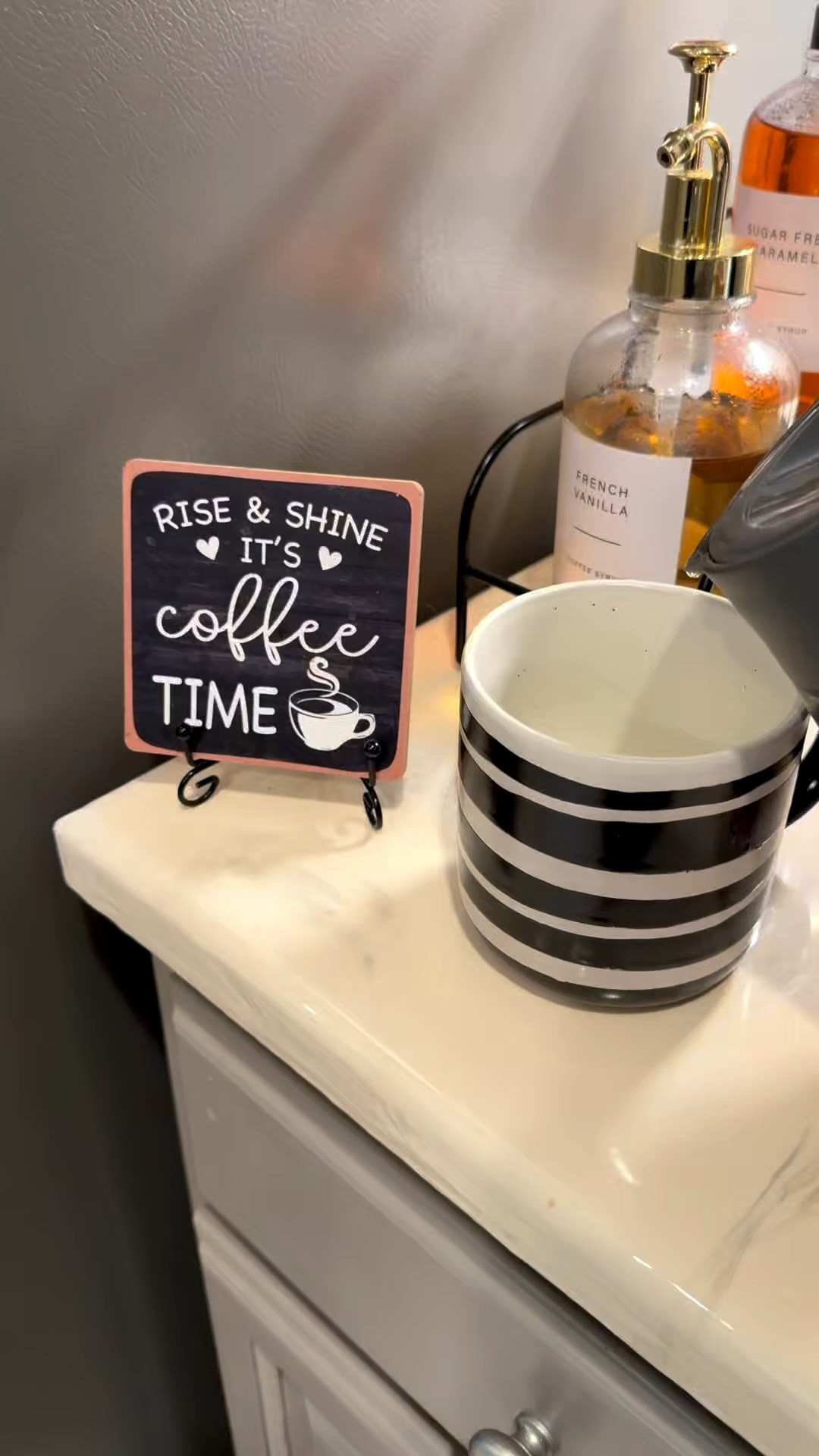 My soft life lately has been all about finding simple swaps that help me stay consistent with my financial goals without feeling deprived. Home coffee station = definitely worth it ☕️

#LTKdayinmylife #LTKmorningroutine #LTKHome