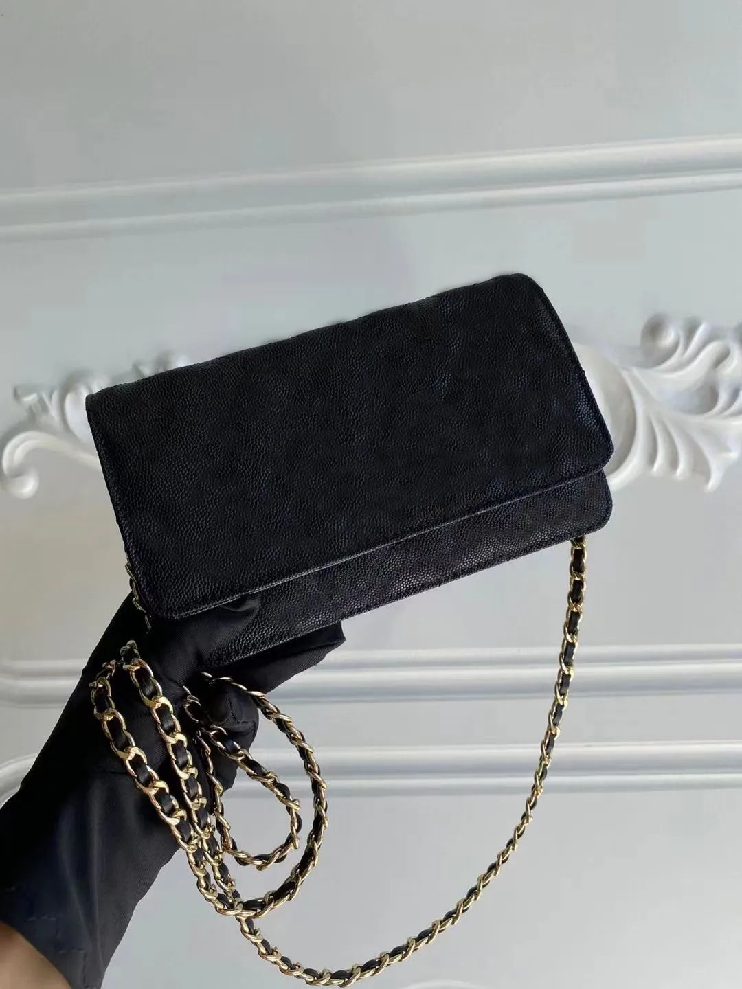 NEW With box dust bag Designer Bags Handbag Purses Woman Fashion Clutch Purse Chain Womens Luxury... | DHGate