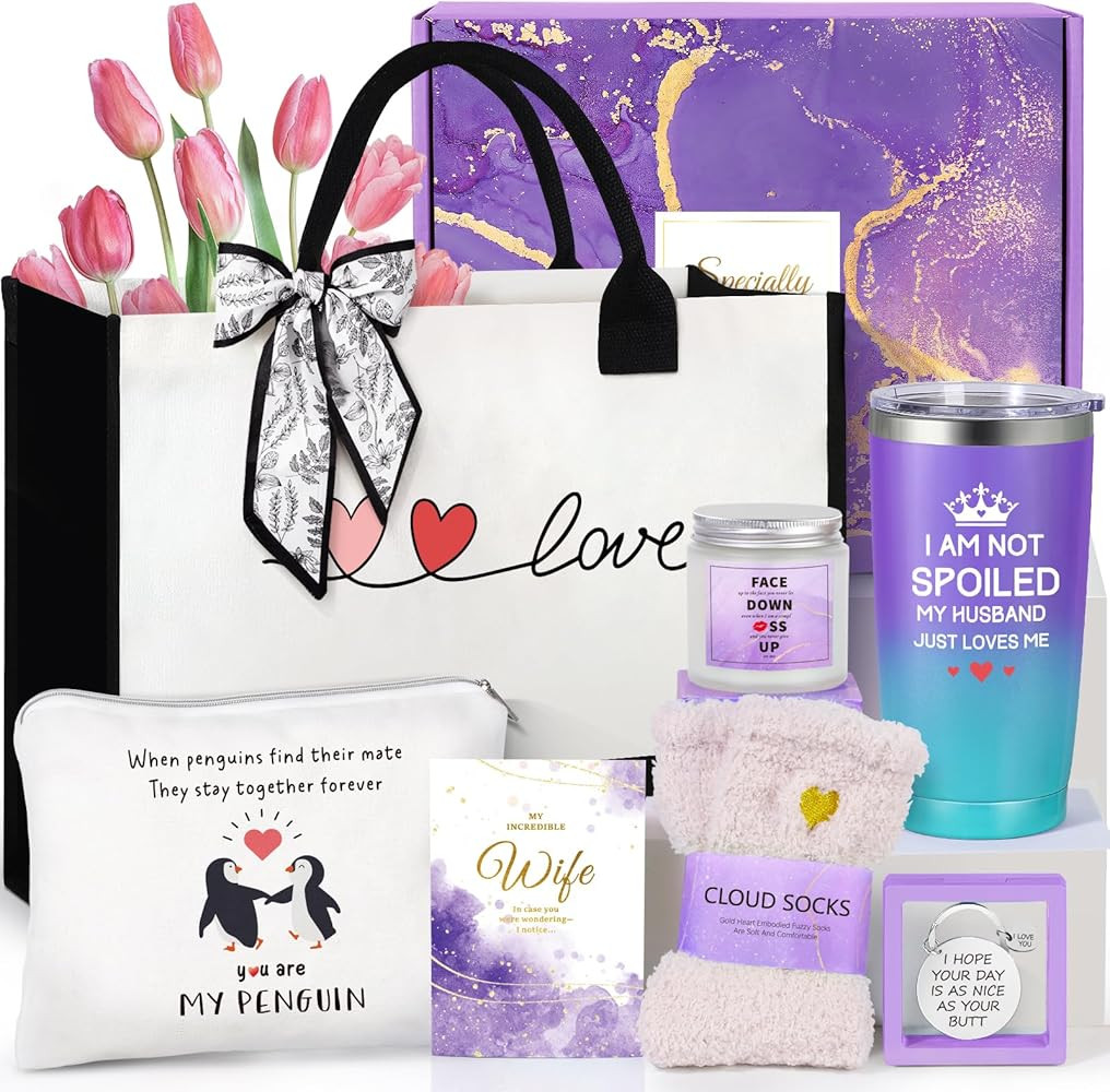Suhctuptx Gifts for Wife Christmas Gift Birthday Ideas, Wedding Anniversary Valentines Day Gift f... | Amazon (US)