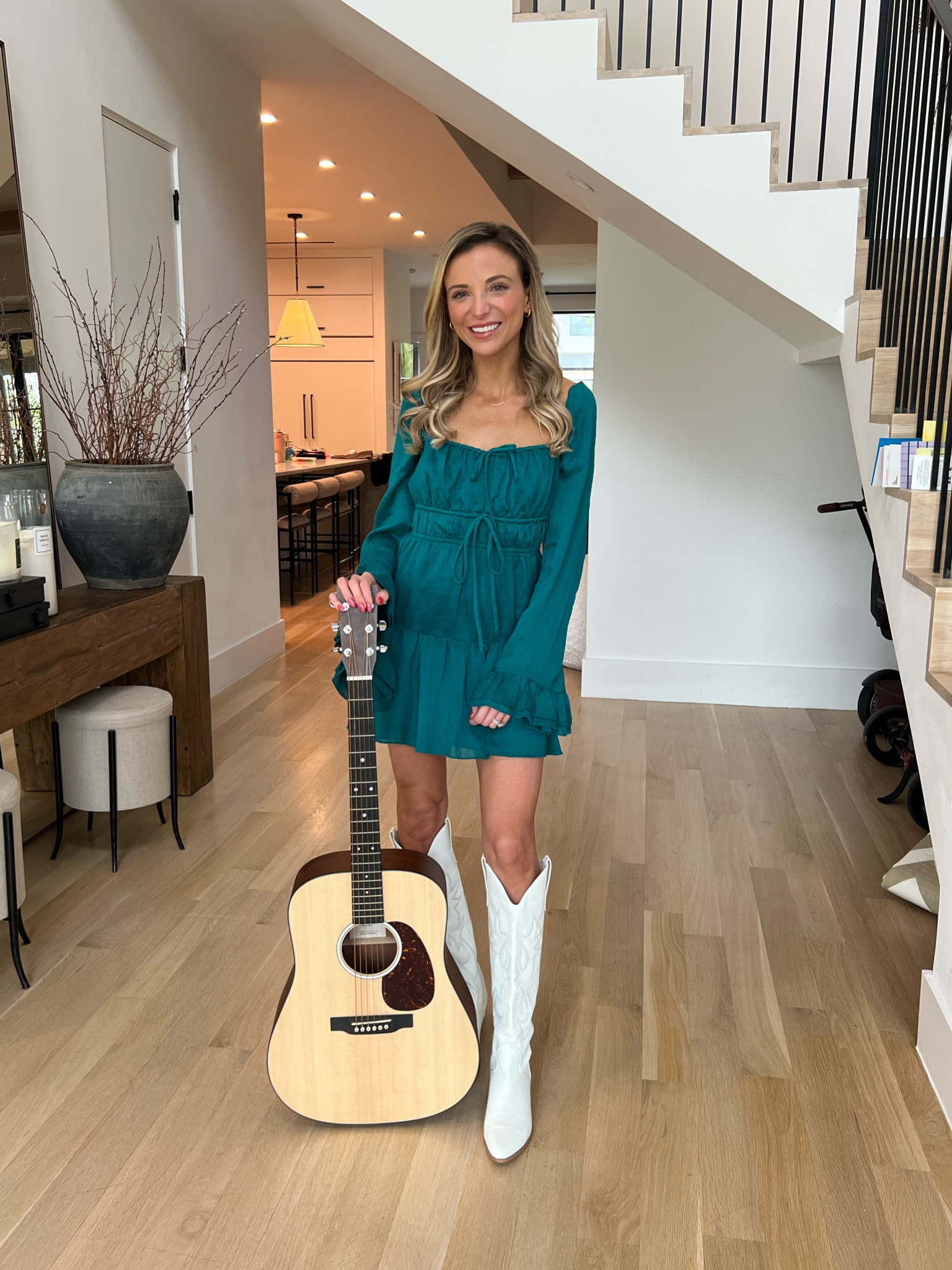 Taylor Swift concert outfit idea. Dress, boots, cowgirl boots

#LTKstyletip #LTKunder100 #LTKfit