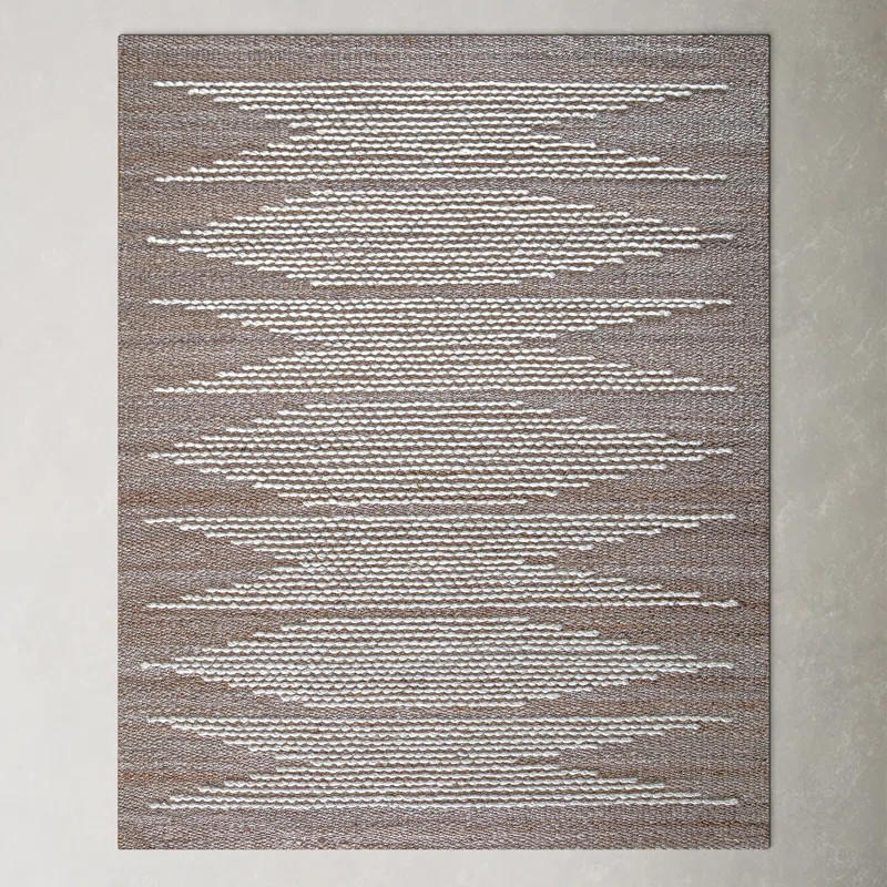 Napa Handmade Brown/Ivory Rug | Wayfair North America