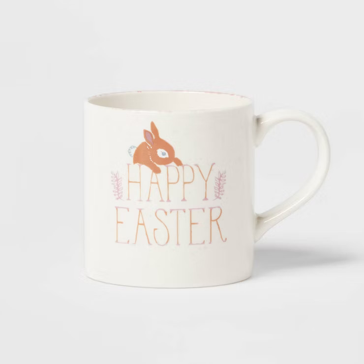 16oz Stoneware Happy Easter Mug - Threshold™ | Target
