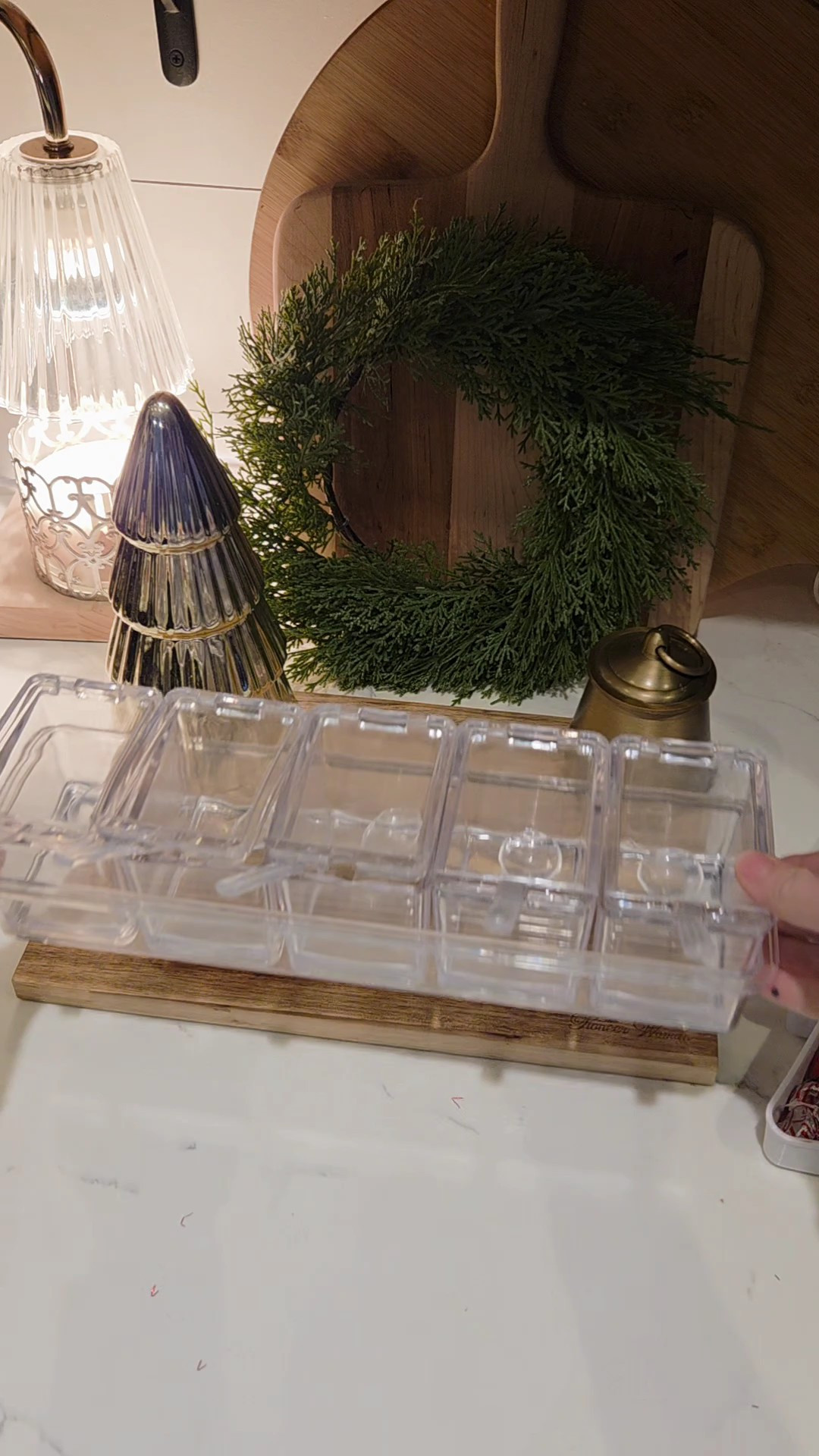 Hot cocoa bar night!

