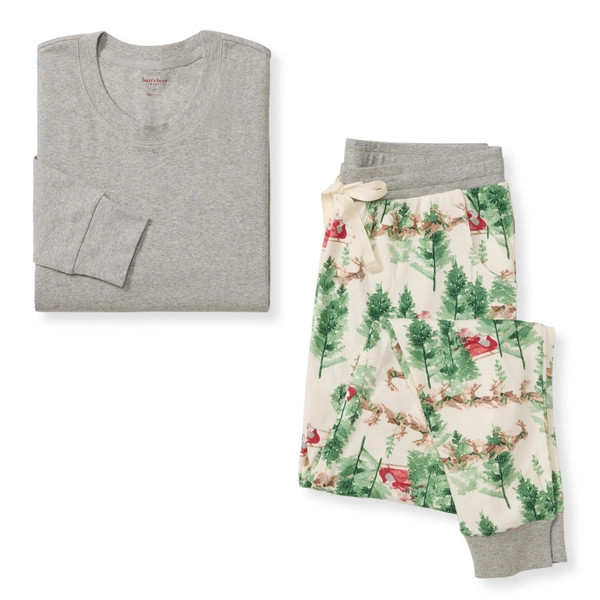 Present Delivery Organic Cotton Matching Family Pajamas | Burts Bees Baby