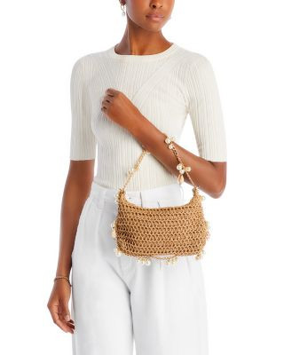 Seashell Raffia Shoulder Bag - Exclusive | Bloomingdale's (US)