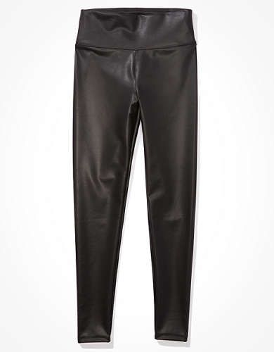 AE Faux Leather Highest-Waisted Legging | American Eagle Outfitters (US & CA)