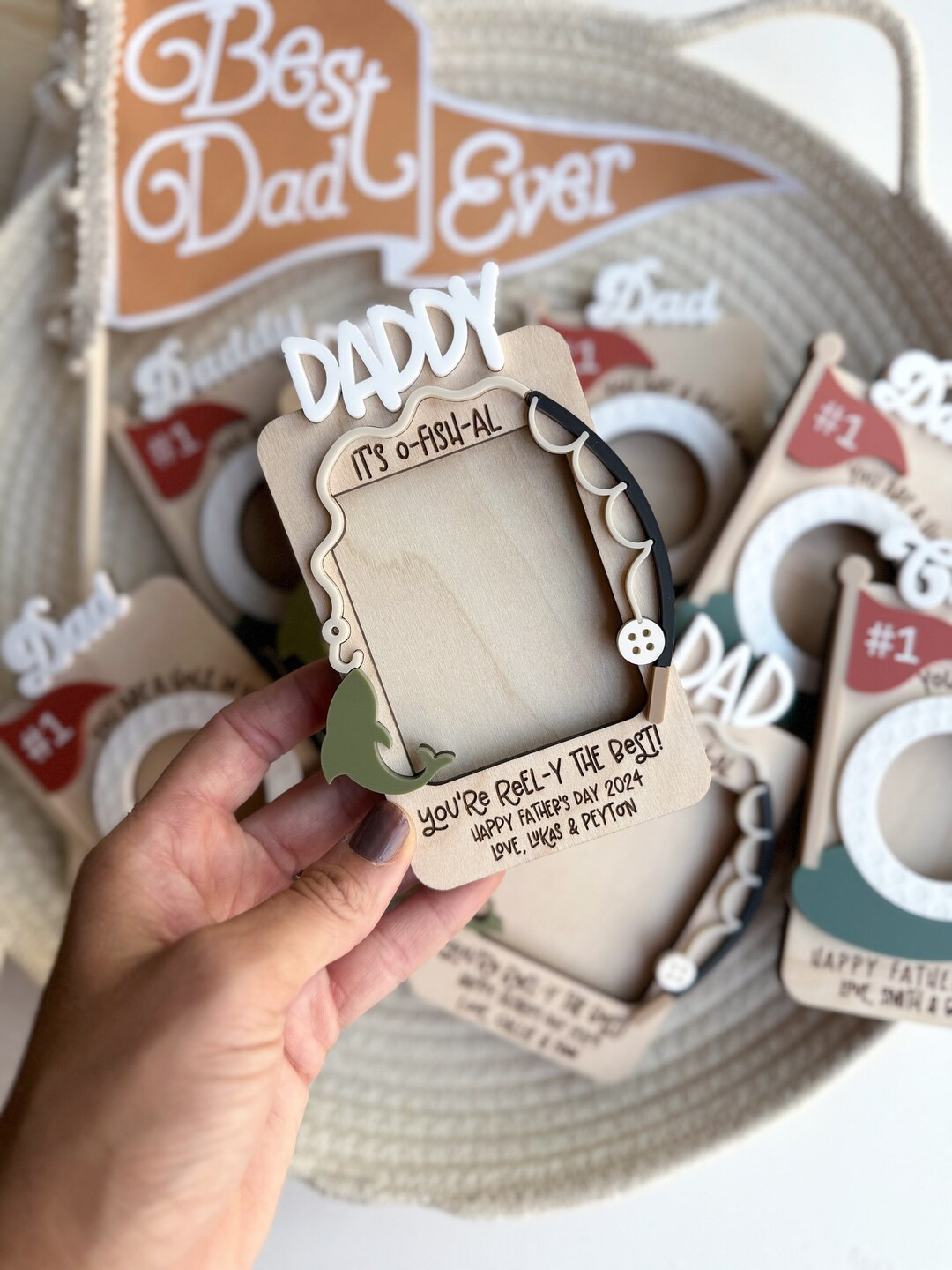 Father's Day, Father's Day Gift, Father's Day Photo Fridge Magnet, Gift for Dad, Custom Photo Car... | Etsy (US)