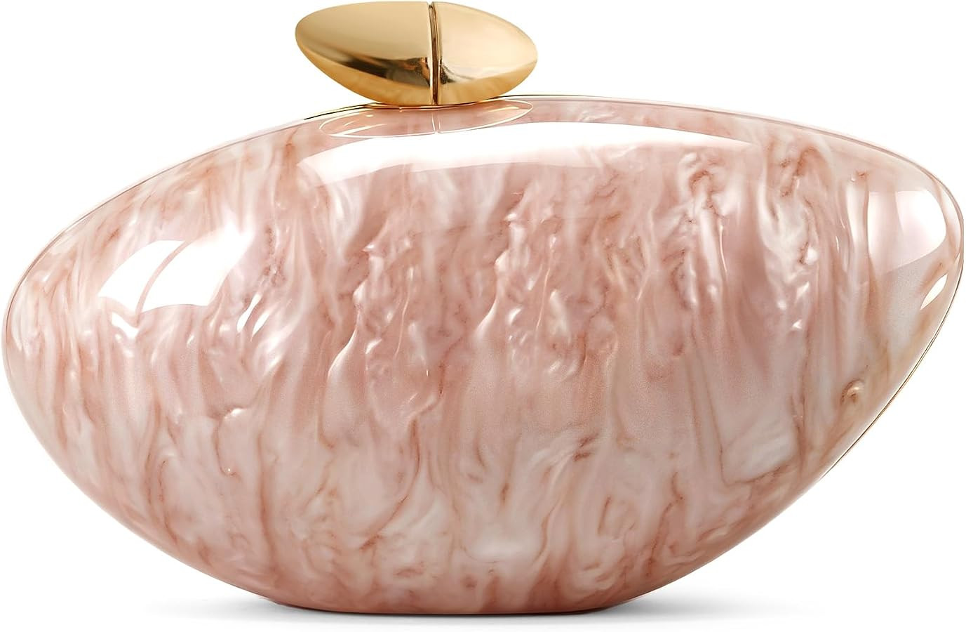 Shell Clutch Purse for Women Formal, Evening Bag, Pearl Clutch | Amazon (US)