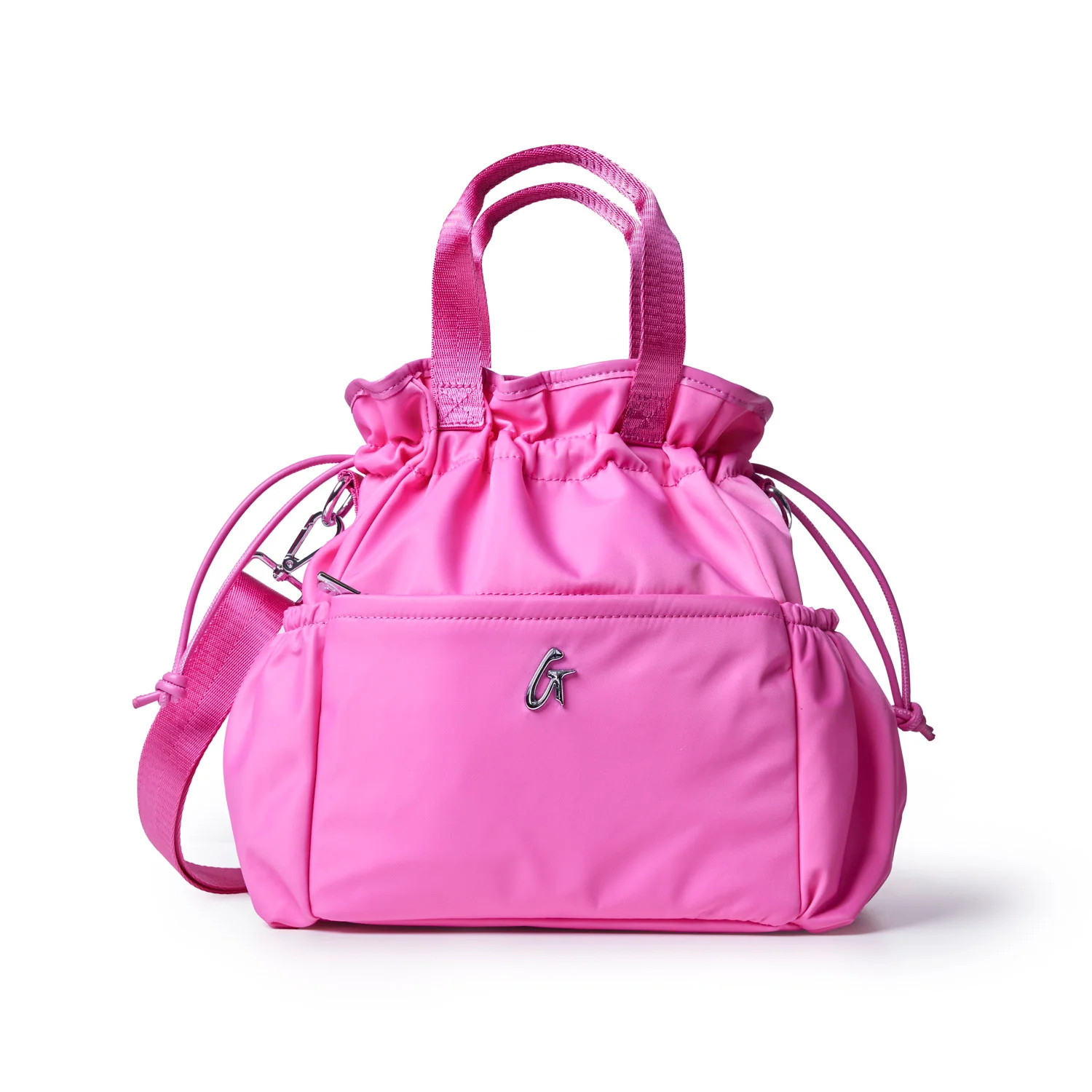 NYLON LUNCH BAG - HOT PINK | Glam-Aholic Lifestyle