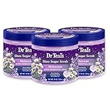 Dr Teal's Shea Sugar Body Scrub, Melatonin with Essential Oils, 19oz (Pack of 3) | Amazon (US)
